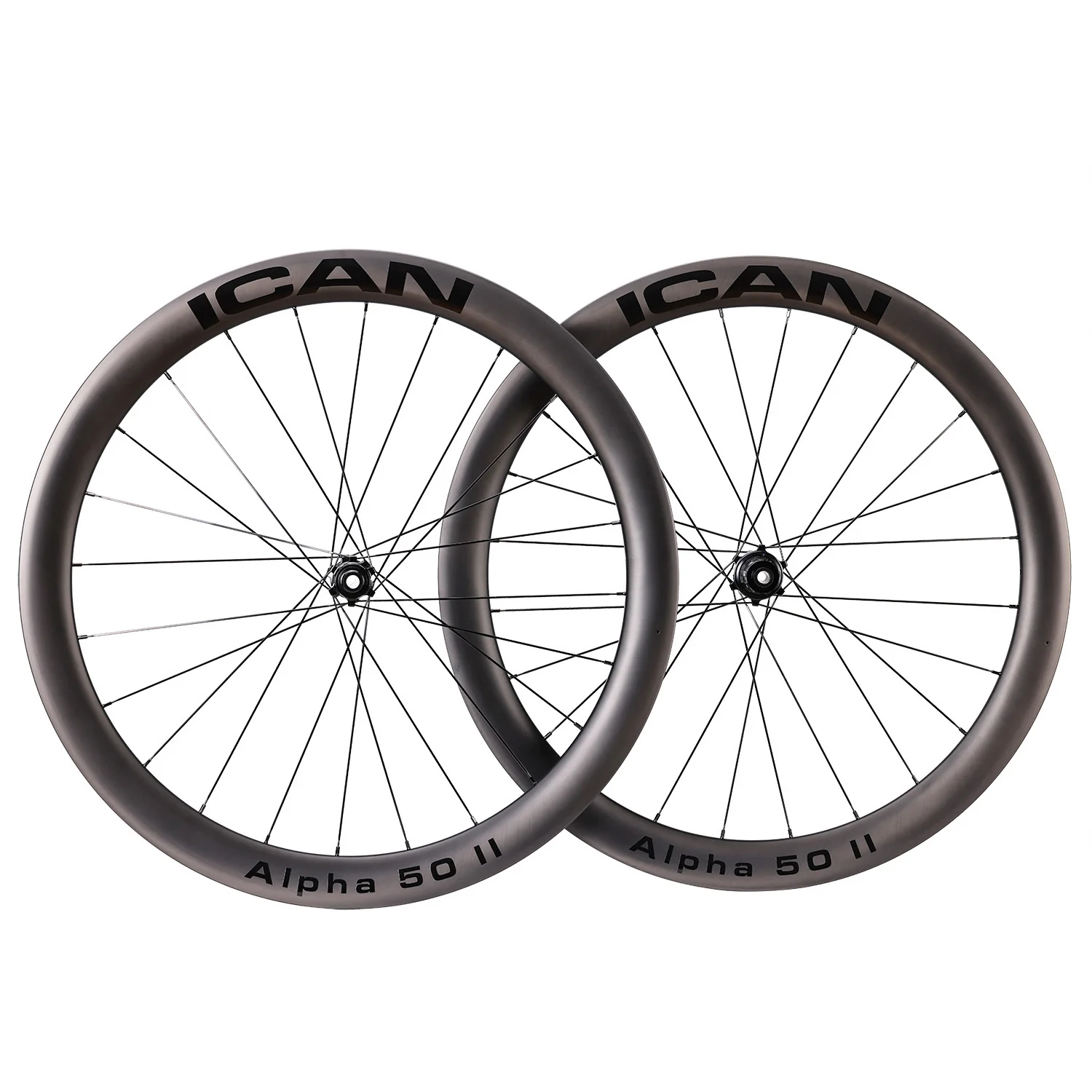 Roues carbone ICAN Alpha 50 II