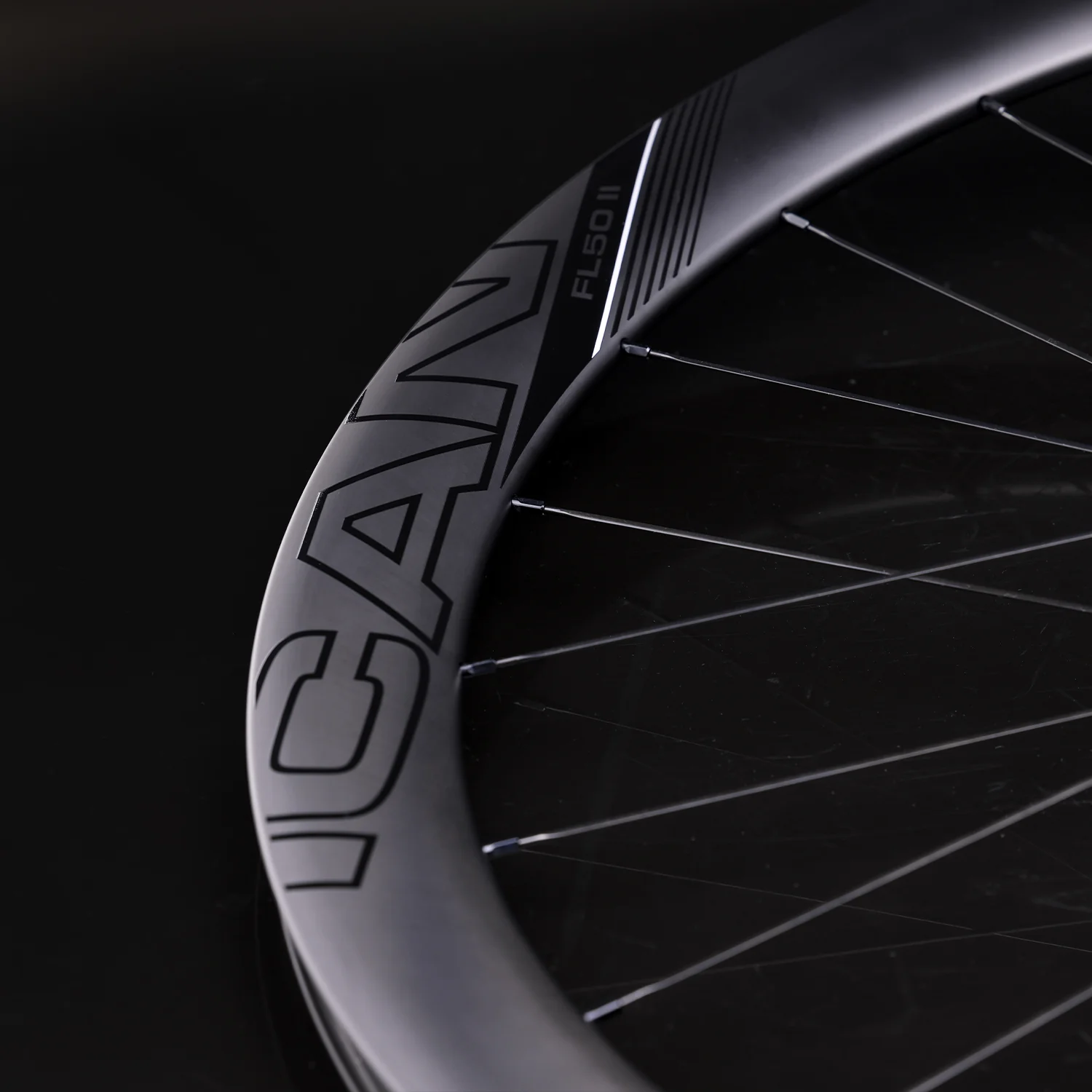 Roues carbone route ICAN FL50 II